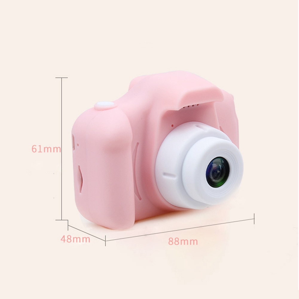 Máy ảnh kỹ thuật số Mini màn hình HD 2 Inch dễ thương cho bé | BigBuy360 - bigbuy360.vn