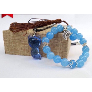 Bộ vòng tay phong thủy phối charm + hồ ly