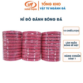 Combo 10 nỉ đỏ đánh bóng đá, Inox, kim loại💥 FREESHIP💥 Hàng chuẩn loại 1