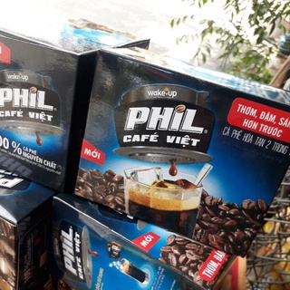 Hộp cafe phil viet đen 15gói