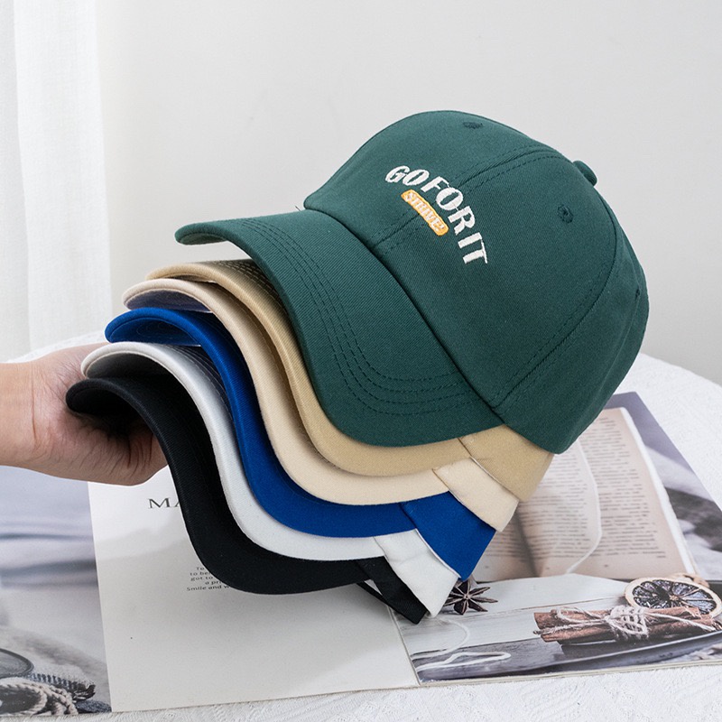 Mũ Lưỡi Trai Nón Kết Nhung Goforik Phong Cách Ulzzang Form Unisex Nam Nữ - Hata24h