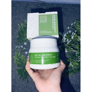 Hấp dầu colagen phục hồi tóc hư tổn acai beauty 500ml