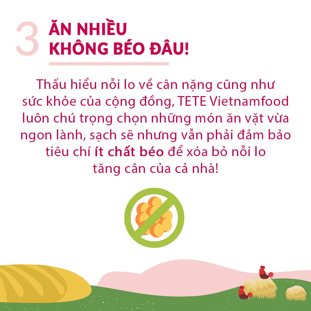 Mực Xé Sợi Nước Cốt Dừa TETE Food 300 gram