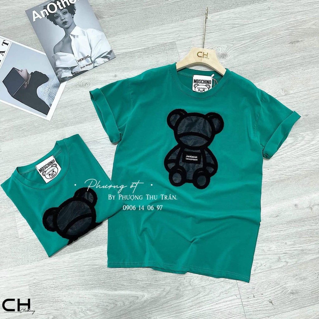 [ RẺ VÔ ĐỊCH ] Áo phông gấu xanh, áo thun nữ chất thun loại 1 [ kèm ảnh + video thật ] | BigBuy360 - bigbuy360.vn