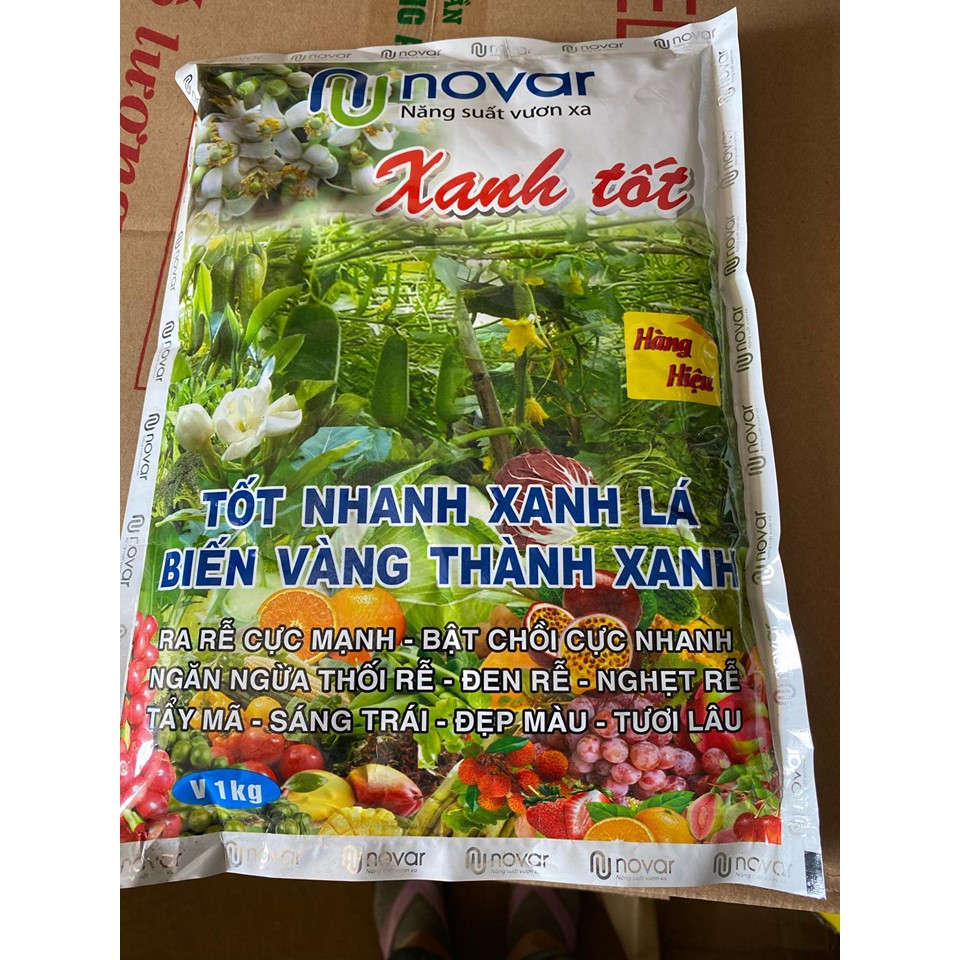1KG Phân Trung Lượng Bón Rễ Novar-M
