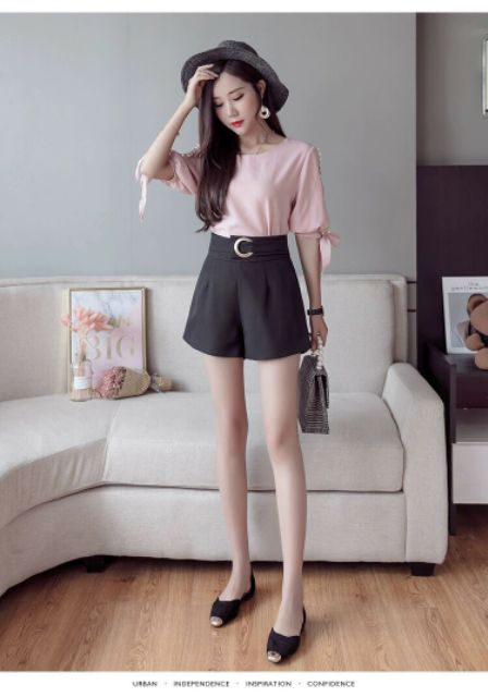 QUẦN SHORT CẠP CAO_ QC507