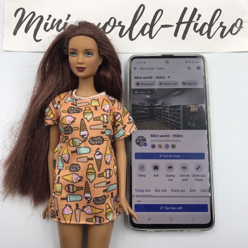 Búp bê Barbie fashionistas vintage cổ khớp ẩn nghề nghiệp chính hãng. Mã Barbie S17