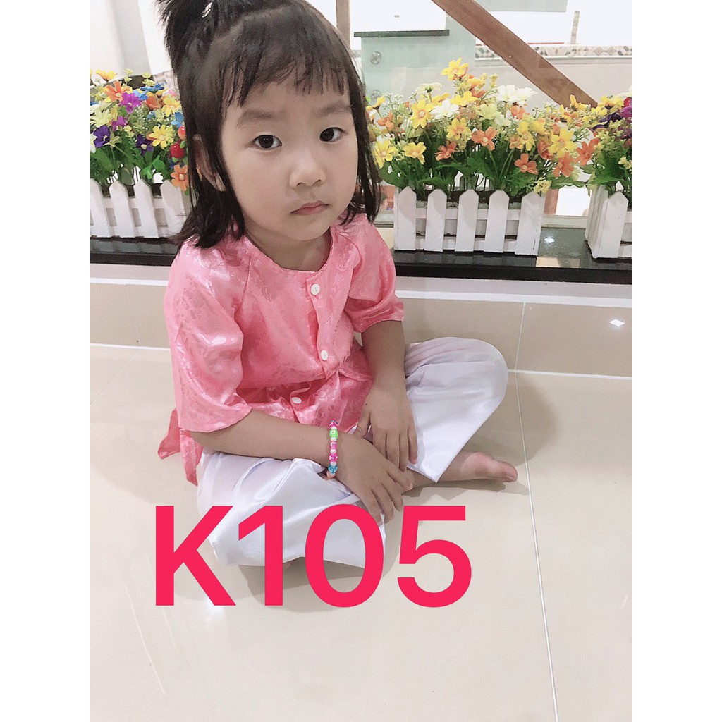 Bộ bà ba Gấm cho bé trai,bé gái có 8 màu cho bé trai,bé gái