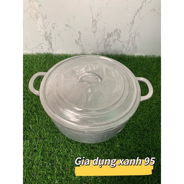 Nồi gang đúc số 14--24cm