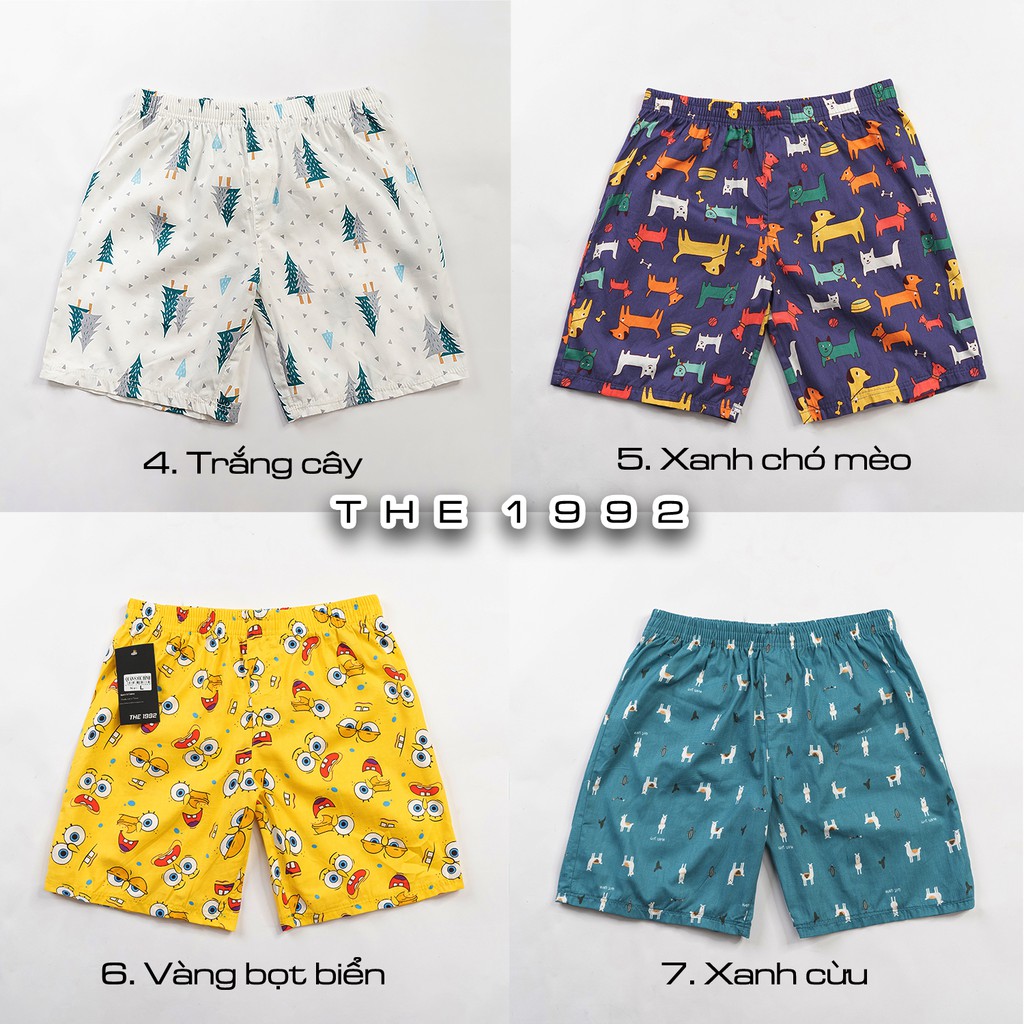 Quần đùi nam THE 1992 Quần short cartoon unisex nam nữ | WebRaoVat - webraovat.net.vn