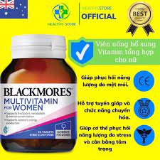 Viên uống hỗ trợ sức khoẻ phụ nữ Blackmores Women’s Vitality Multi  Hộp 50 viên