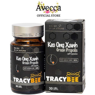 Viên Uống Keo Ong Xanh Sát Khuẩn Cổ Họng TracyBee Chai 30 Viên