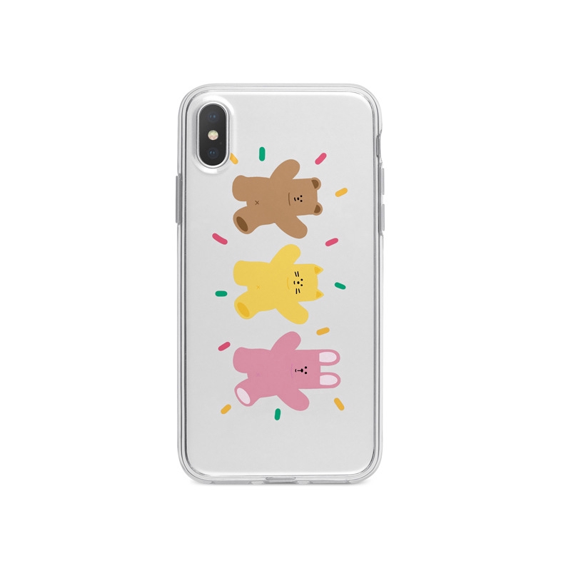 Ốp điện thoại hình gấu đáng yêu 214 cho IPHONE 5/5S/6/6PLUS/6S/6S PLUS/6/7/7PLUS/8/8PLUS/X/XS/XS MAX/11/11 PRO/PROMAX | BigBuy360 - bigbuy360.vn