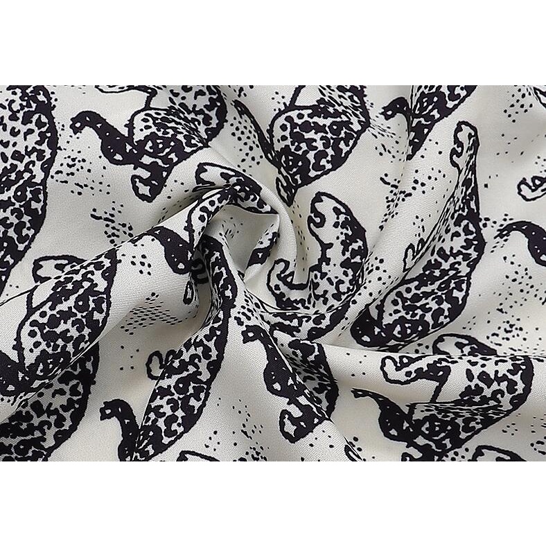 Prado Áo Sơ Mi cotton Ngắn Tay In Họa Tiết Thời Trang Dành Cho Nam Và Nữ