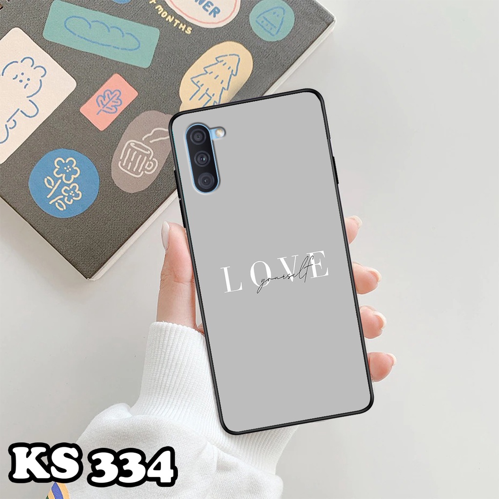 Ốp lưng Samsung A11 - Samsung M11 - Ốp in hình WordLove - Chất liệu TPU siêu bền, chống va đập