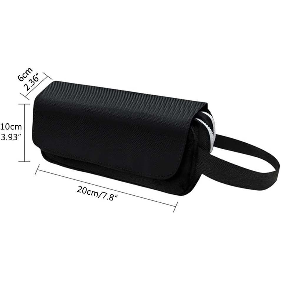 Bóp Viết Hai Lớp Có Khóa Kéo In Chữ Stranger JP5