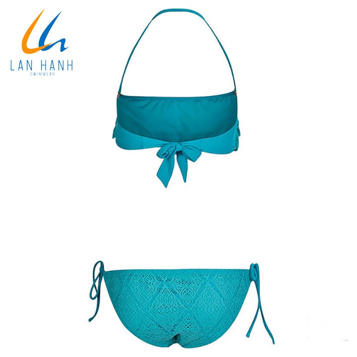 Áo tắm nữ Lan Hạnh ren xanh - 2004402455