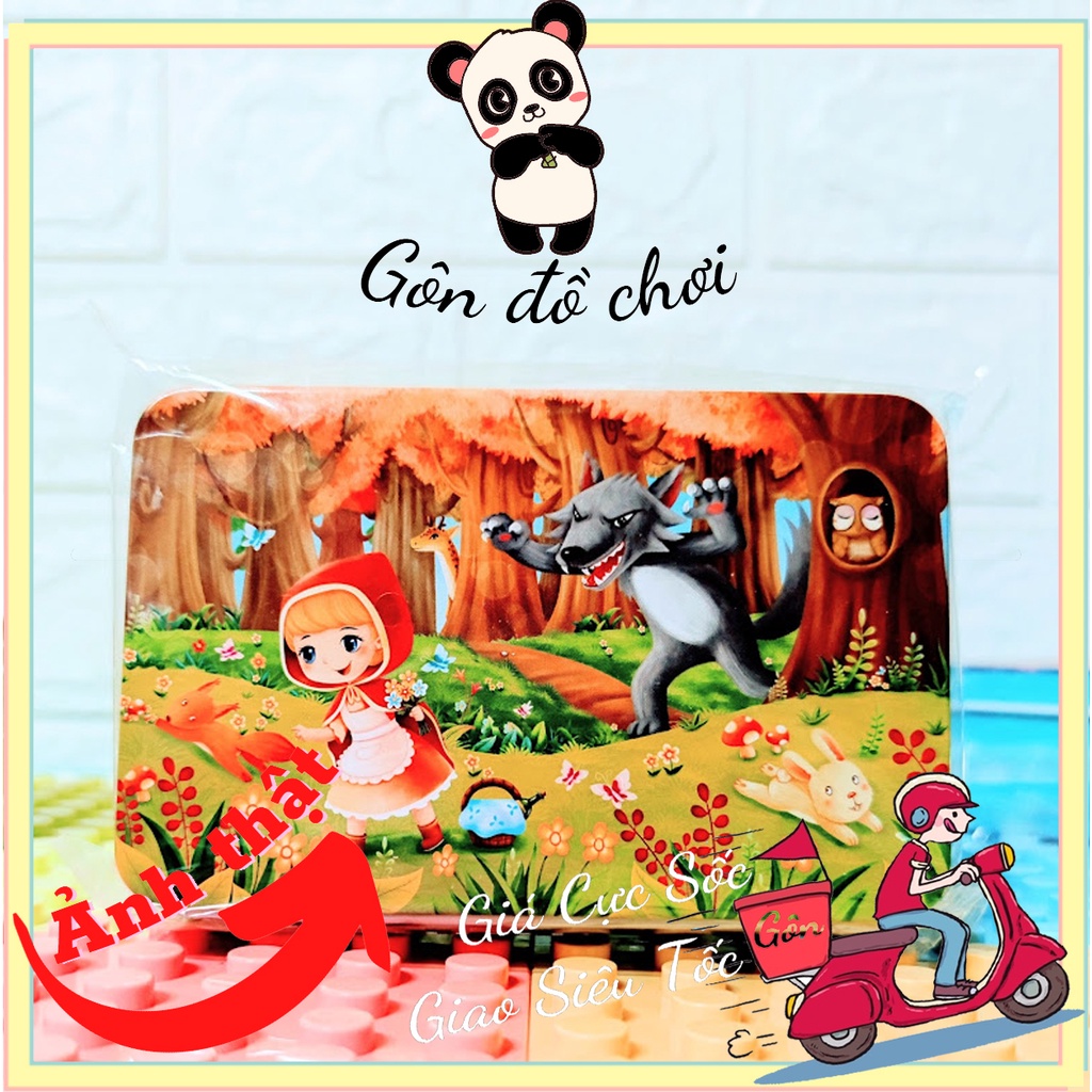 Bộ Tranh Ghép Hình Bằng Gỗ 60 Mảnh Cho bé 3-10 Tuổi Giúp Phát Triển Tư Duy Toàn Diện Gôn đồ chơi