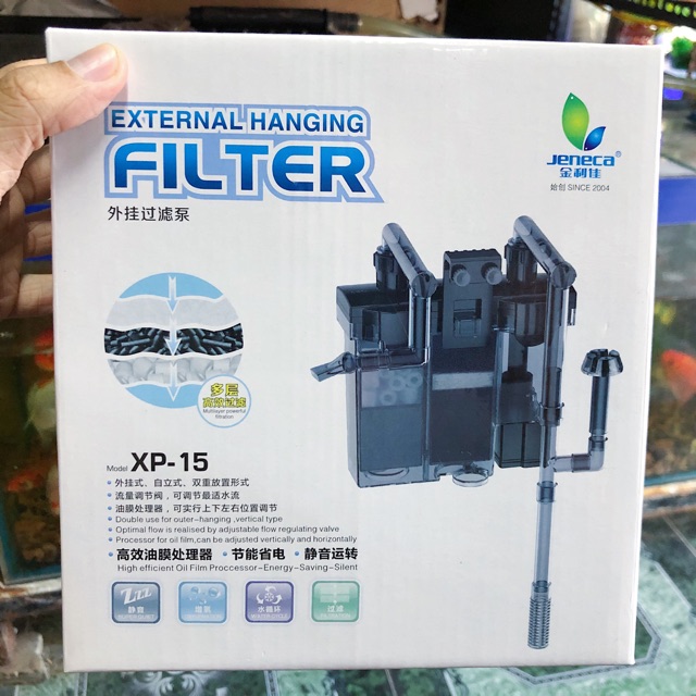 MÁY BƠM LỌC THÙNG XP15 JENECA 5.5W 270L/H 85x83x192mm