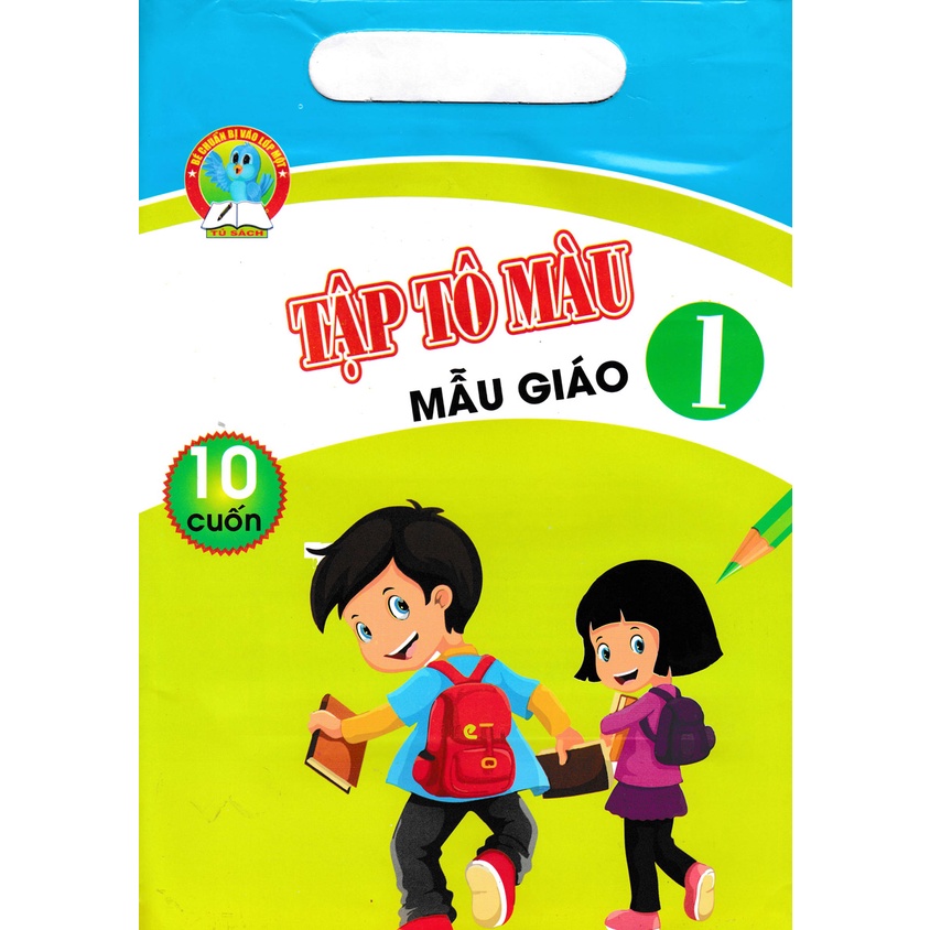 Sách - Tập Tô Màu Mẫu Giáo Tập 1