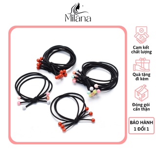 Dây buộc tóc, thun cột tóc co giãn hạt Cherry dễ thương cho nữ - Shop Milana
