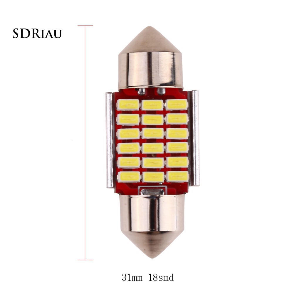 Đèn xe hơi siêu sáng 18SMD thiết kế 2 mũi nhọn chất lượng cao