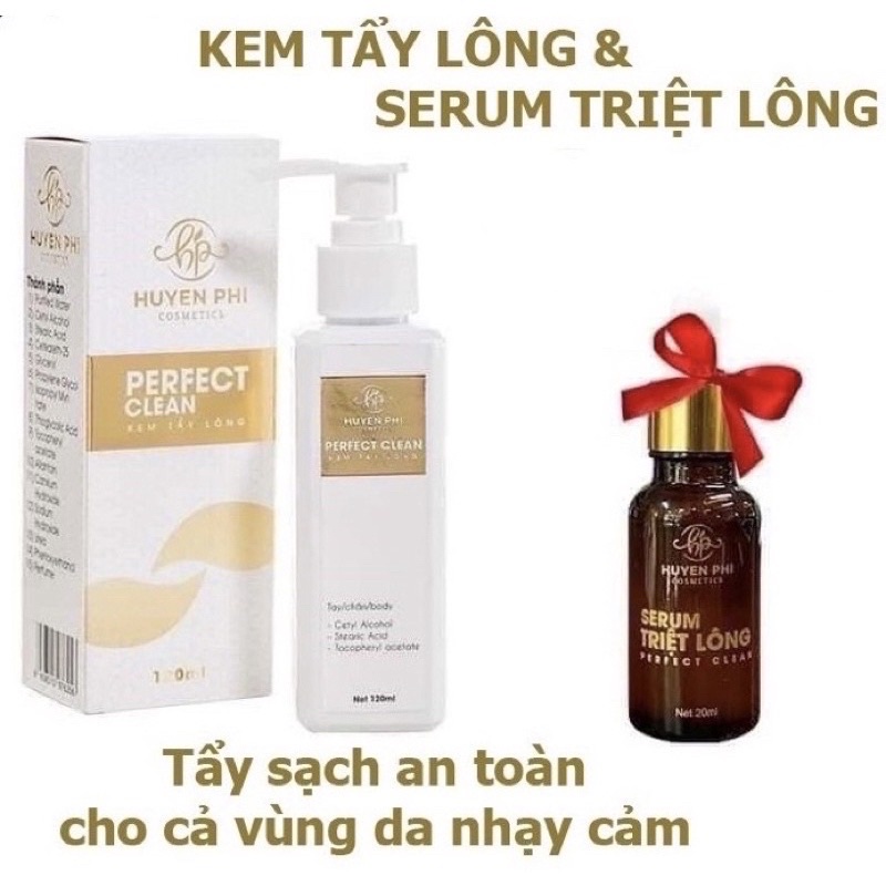 Kem Tẩy Lông Huyền Phi Chính Hãng tặng Serum Triệt Lông Vĩnh Viễn