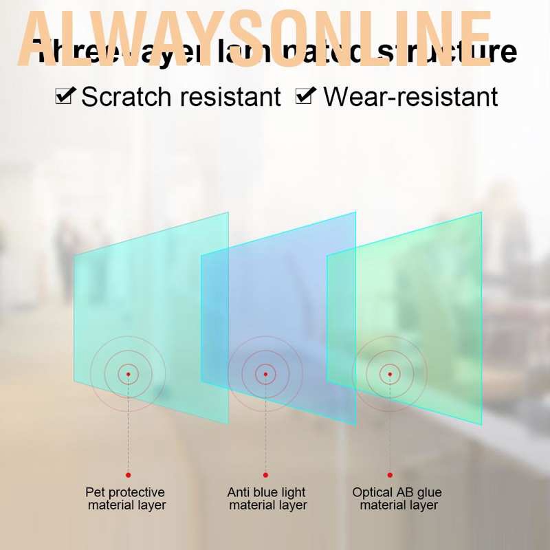 Alwaysonline 14 &amp;#Film Dán Bảo Vệ Chống Bụi Cho Máy Tính 8209;Inch#8209; Mắt Ánh Sáng Xanh Lam#8209; Glare