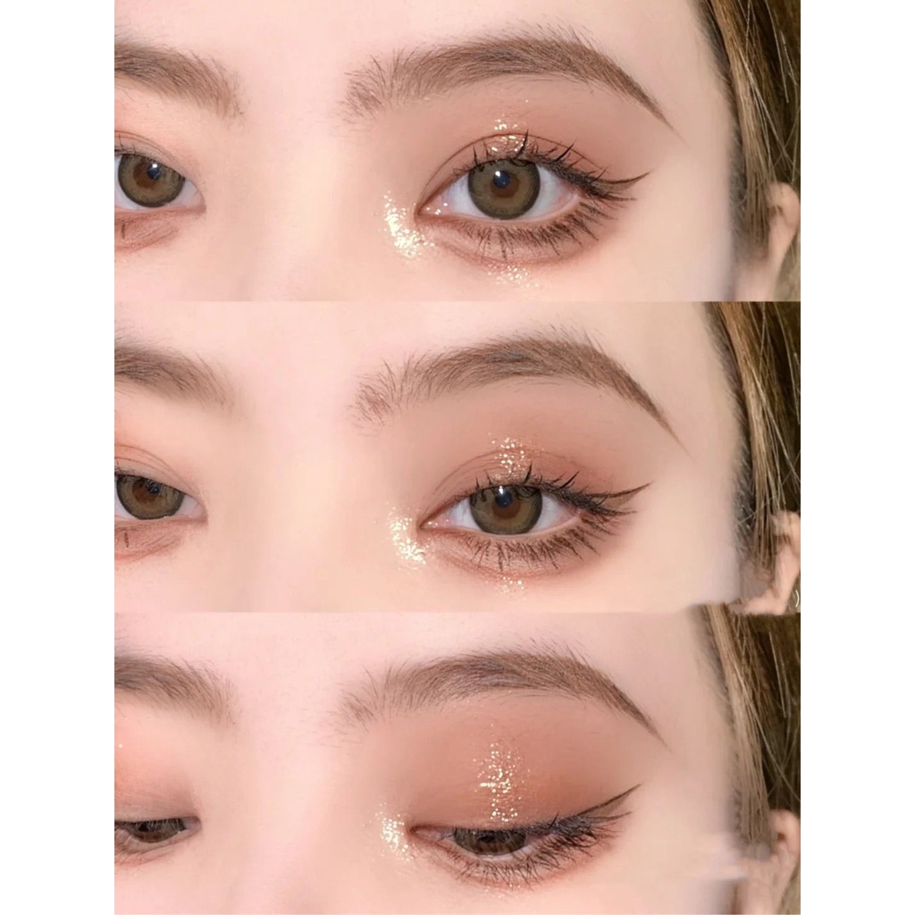 Bảng phấn mắt Colorrose tích hợp phấn bắt sáng và má hồng tất cả trong một