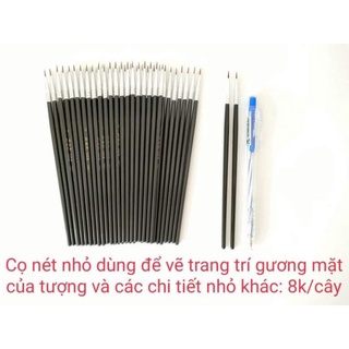 Cọ nét nhỏ và cọ tô màu