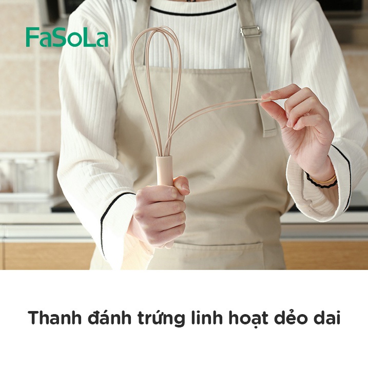 Cây đánh trứng cầm tay màu pastel FASOLA FSLRY-308