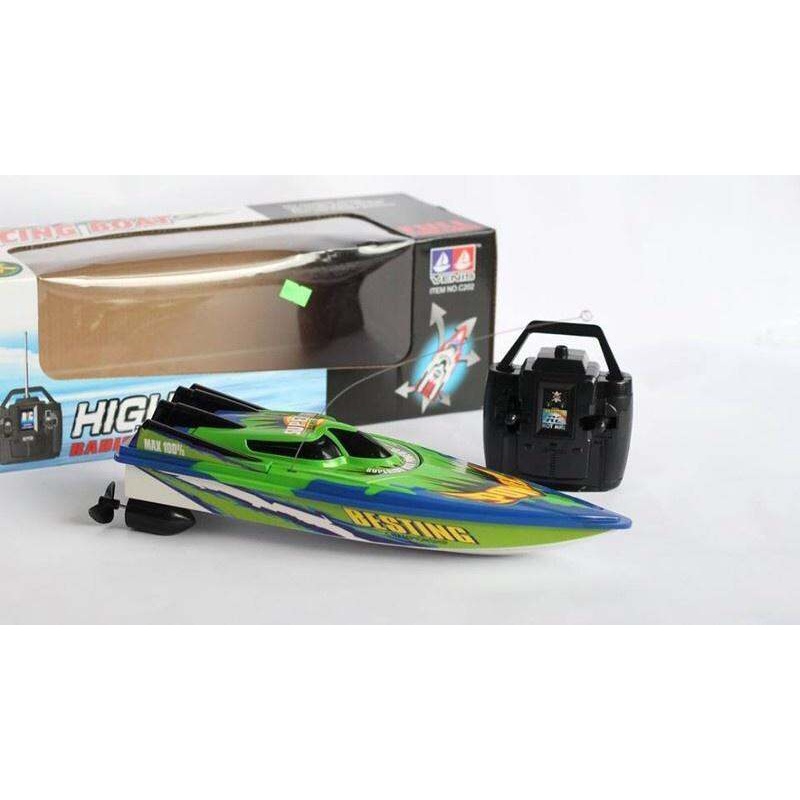 (Đồ Chơi Cho Bé) Tàu Ca Nô Điều Khiển Từ Xa Chạy Dưới Nước - Racing Boat Giao Màu Ngẫu Nhiên