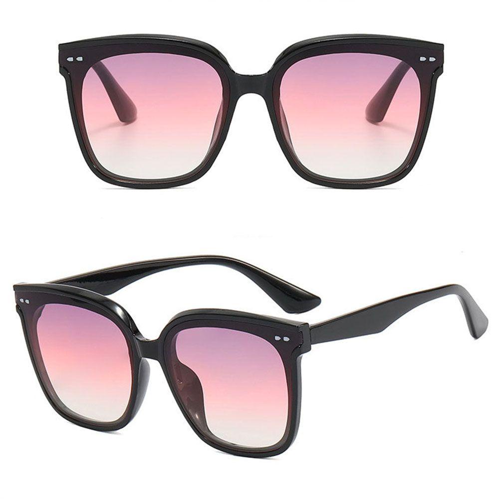 TWINKLE Kính Mát Gọng Vuông Phong Cách Vintage Thời Trang Cho Nam Nữ