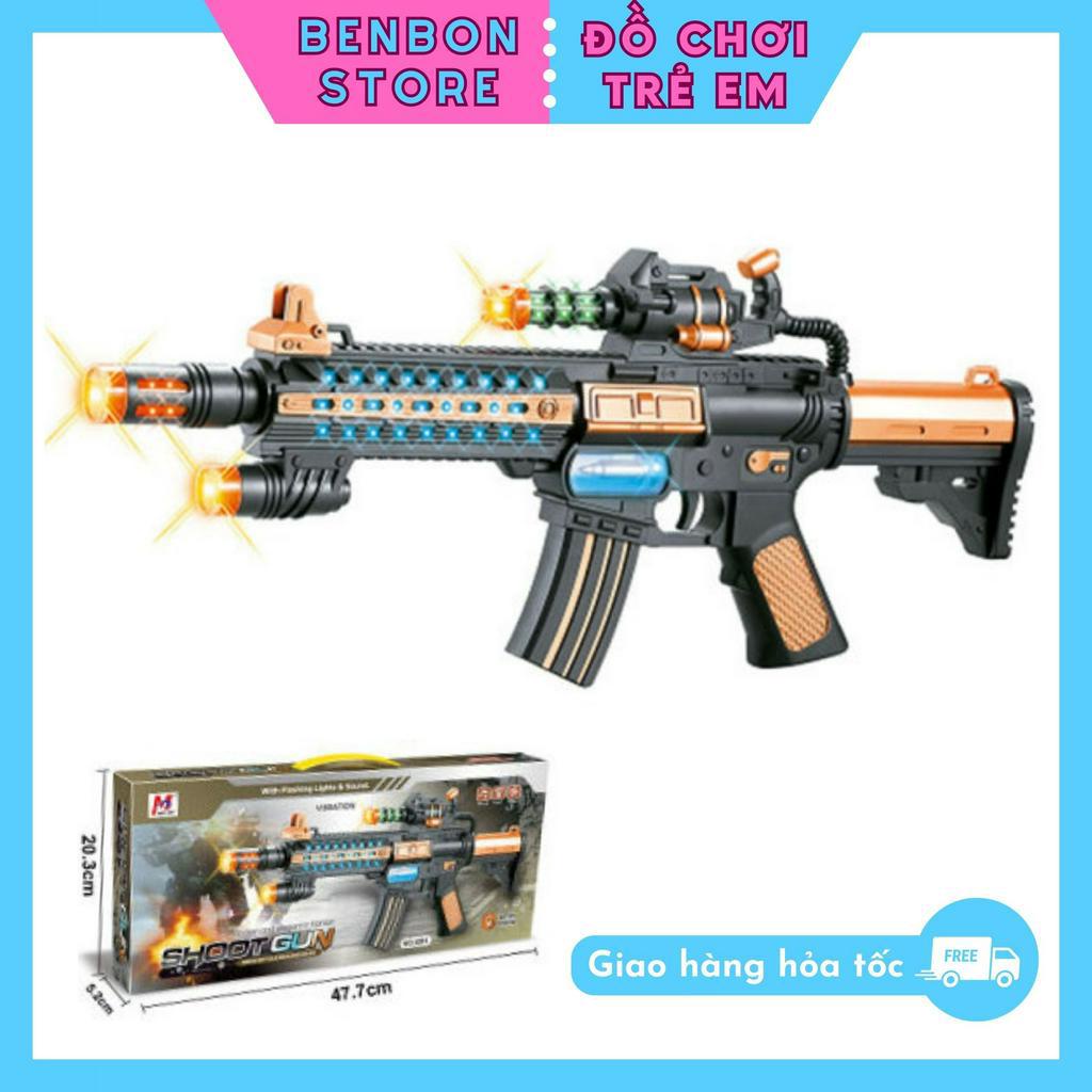 Đồ chơi thông minh mô phỏng súng có đèn led và âm thanh bán sỉ SH103 Benbon store