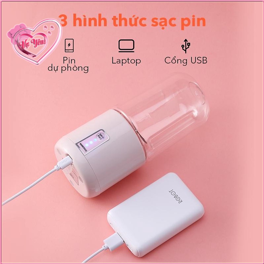 Máy Xay Sinh Tố Mini Dùng Pin  SW-Y7