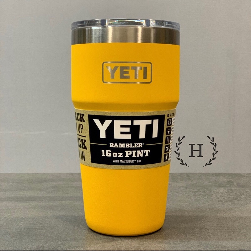 Ly giữ nhiệt YETI  chính hãng - Rambler 16oz Pint nắp Magslider