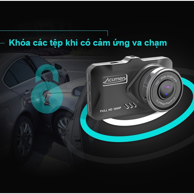 Camera Hành Trình Trước Sau Acumen D11 Quay Full HD 1080P | BigBuy360 - bigbuy360.vn