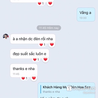 Đèn trang trí hoa sen