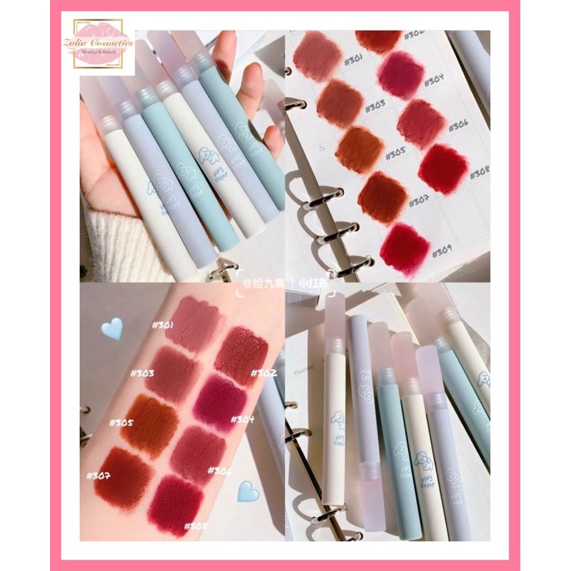 [FREE SHIP] Son kem lỳ Hold Live Cún Pastel Blue