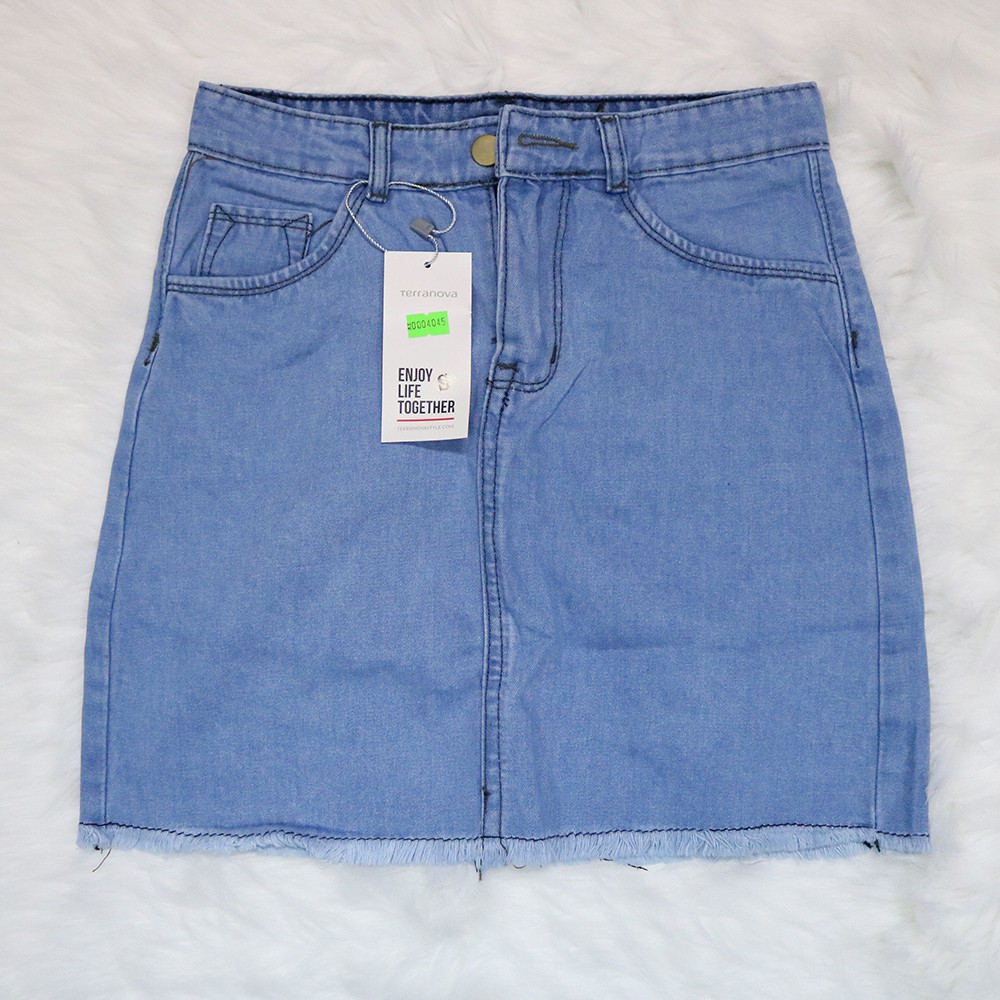 [ẢNH THẬT + VIDEO] Chân Váy Bò Chữ A Tua Rua OHS4044-45