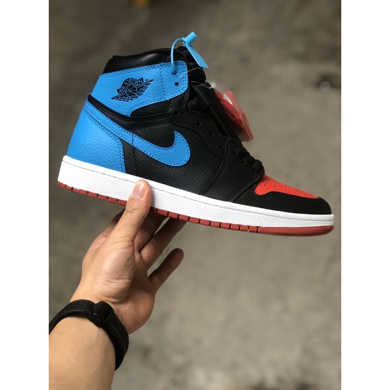 Giày JD xanh mũi đỏ 11