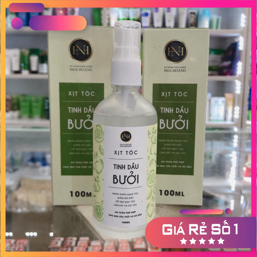 Xịt tóc Tinh dầu bưởi Nga Hoàng [chính hãng] trị rụng tóc kích thích mọc tóc hiệu quả | BigBuy360 - bigbuy360.vn