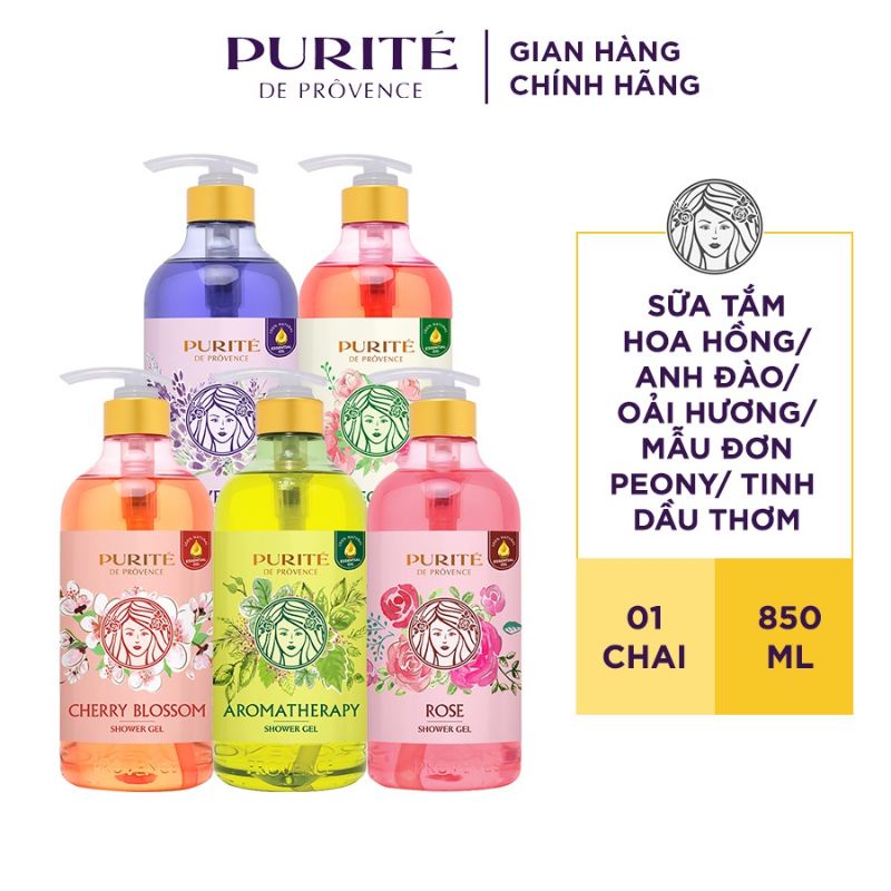 Sữa tắm Purite 850ml