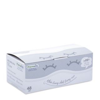 Khẩu Trang Y Tế 3 Lớp Màu Trắng Hộp 48 Cái Lọc Khuẩn