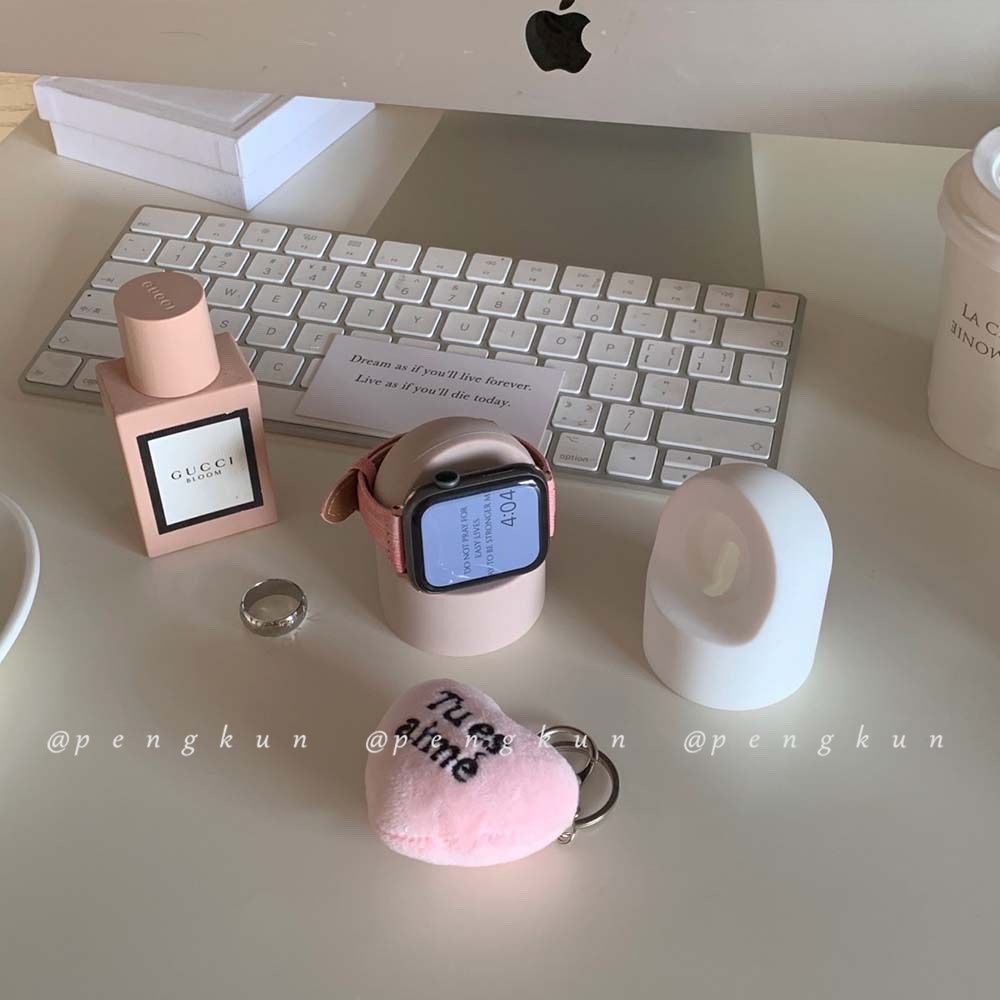 Đế Sạc Đồng Hồ Thông Minh Bằng Silicon Cho iwatch7 Generation 654se