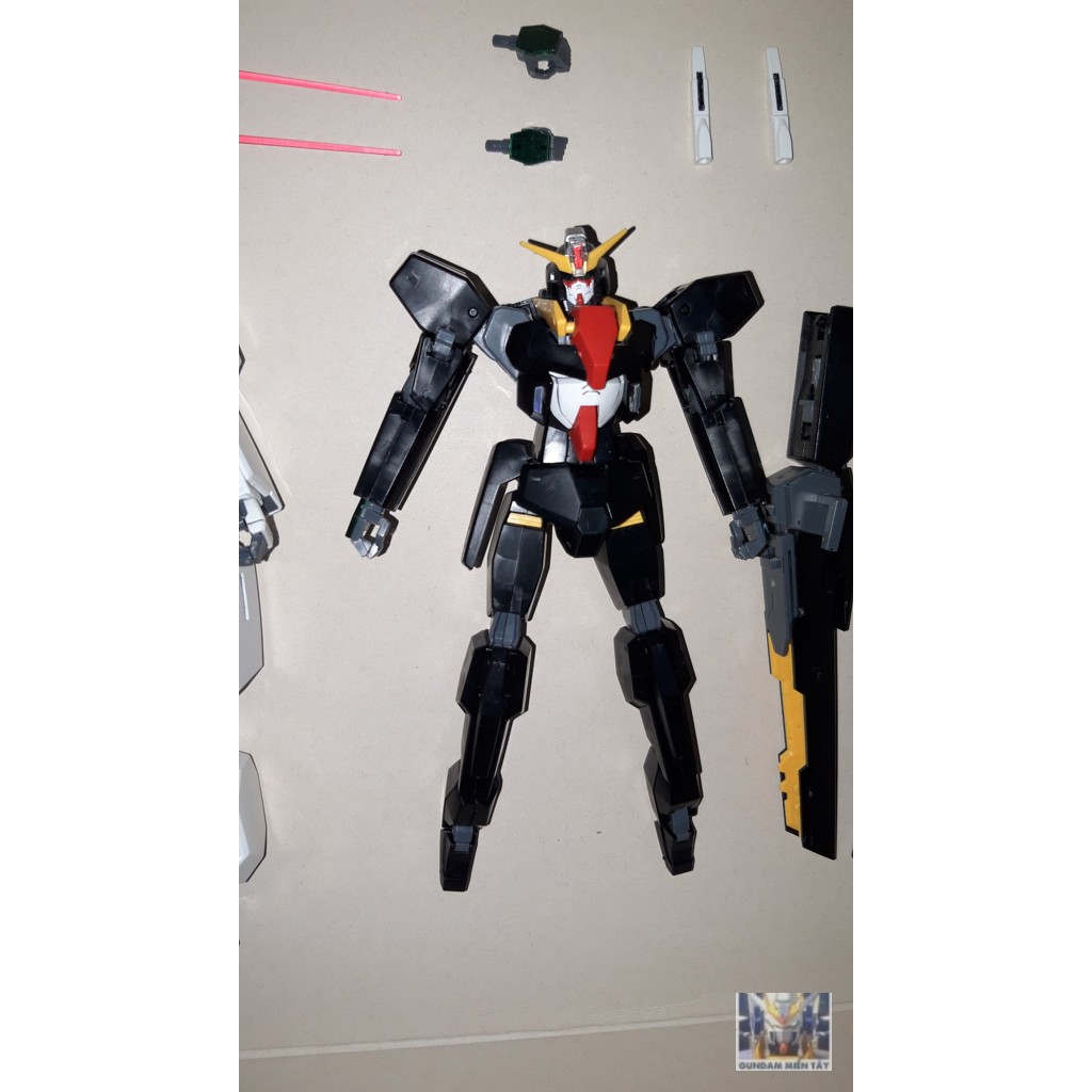 Mô hình lắp ráp NG 1/100 Seravee + Seraphim Gundam Bandai ( đã ráp ) 2nd