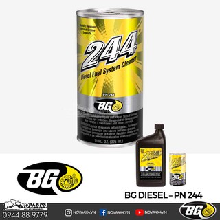 [ Chính hãng] - Dung dịch Diesel BG PN 244 Diesel Fuel System Cleaner