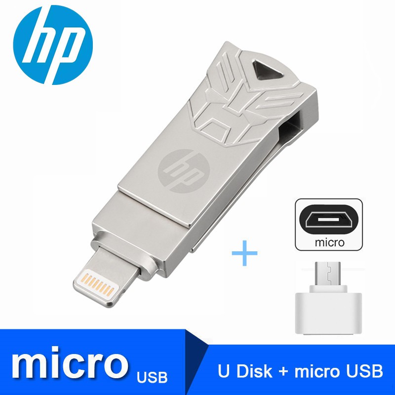 HP ổ flash USB 512GB tốc độ cao cho iOS Android