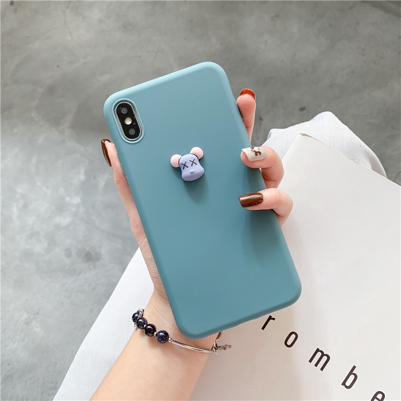 Ốp Điện Thoại Hình Pikachu Gấu 3d Cho Realme 3 5 Pro 7 Reno 2F OPPO A57 F5 F7 F9 A3S A12E A83 F1 Plus A53 2020