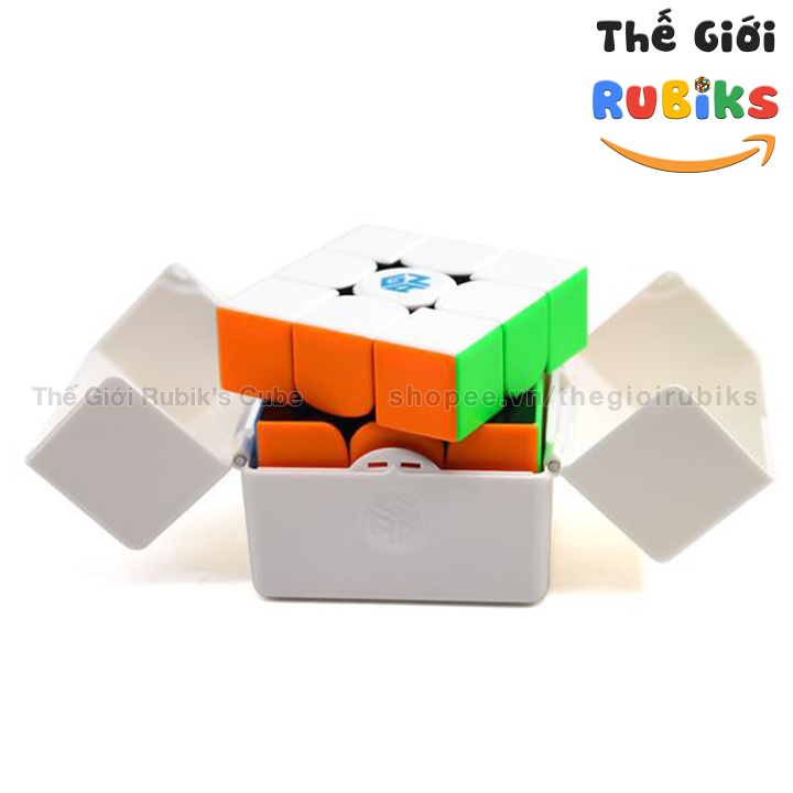 Rubik 3x3 GAN 11 M Pro / Duo Cao Cấp Flagship. Rubik 3x3x3 GAN 11M Frosted, UV Coated, Soft Có Nam Châm.